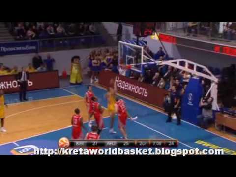 Euroleague 2010 - Week 9  Khimki Moscow - Armani Jeans Milano 79-63 (7-1-10) highlights