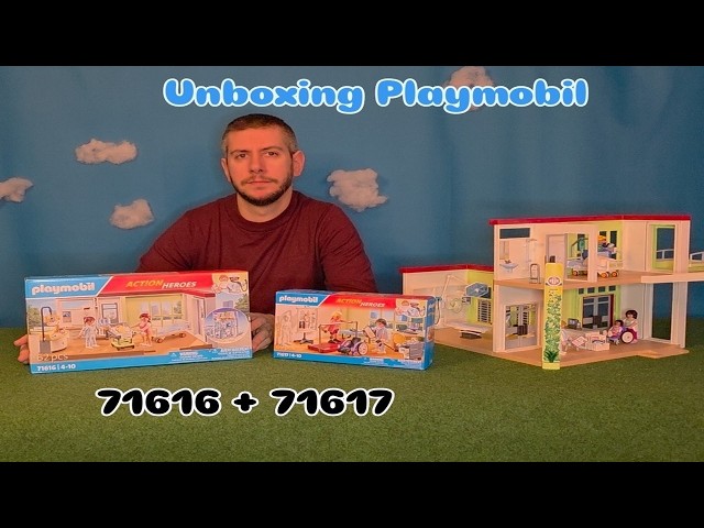 Vídeo relacionado con PLAYMOBIL Action Heroes 71616 Maternidad, Hecha de más del 80% de Materiales reciclados y de Base biológica, Juguetes para niños y niñas a Partir de 4 años