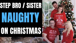 Brother and Step Sister Being Naughty On Christmas Day