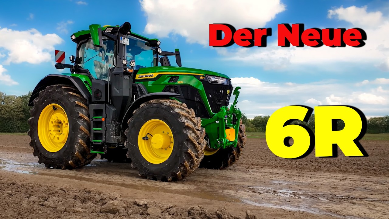 John Deere 6R260 Premiere — so leise, so komfortabel & alles was neu ist