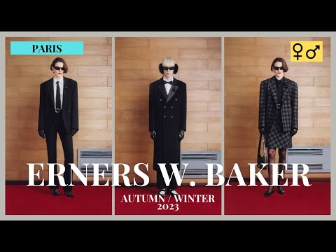 166. ERNEST W. BAKER | Autumn/Winter 2023 | Paris | menswear&womenswear