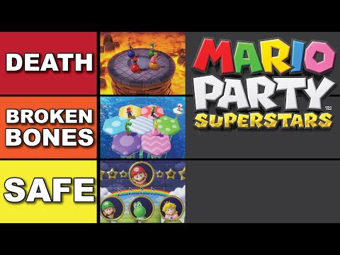Mario Party - All Minigames Ranked by How DANGEROUS They Are (Tier List)