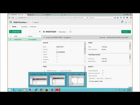 HPE 3PAR SMARTSAN Demo