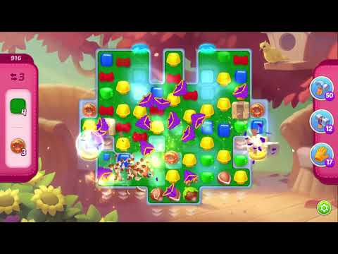 Homescapes 916 Super Hard Level - 17 moves - NO BooSTERS