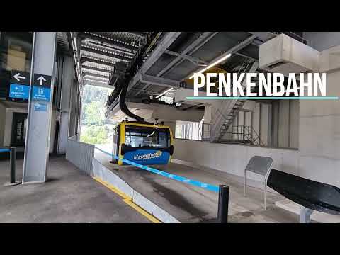 Penkenbahn + Kombibahn Penken I Mayrhofen Österreich Berg + Talfahrt (timelapse)