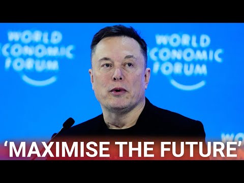 Elon Musk shares his wishes to ‘maximise the future of civilisation’ in Davos
