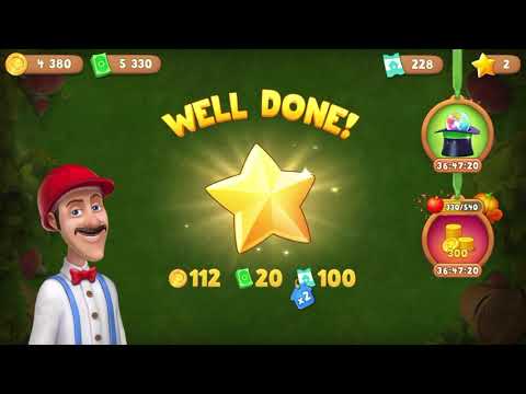 Gardenscapes Level 2732 With No Boosters - Hard Level - Dining Room Makeover: Pumpkin Decor