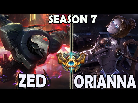 Best ZED NA RANK #19 vs ORIANNA MID - Challenger 731LP
