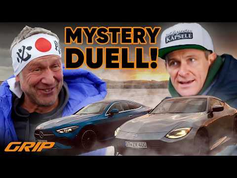 Power-Coupés: Mercedes-Benz CLE 450 4MATIC🤜🤛Nissan 400 Z Performance I GRIP