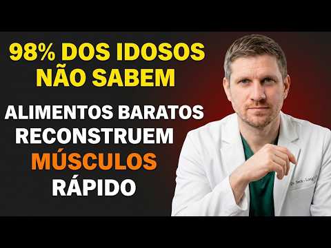 60 anos: 7 alimentos baratos com alto teor de proteína para preservar e fortalecer a massa muscular!