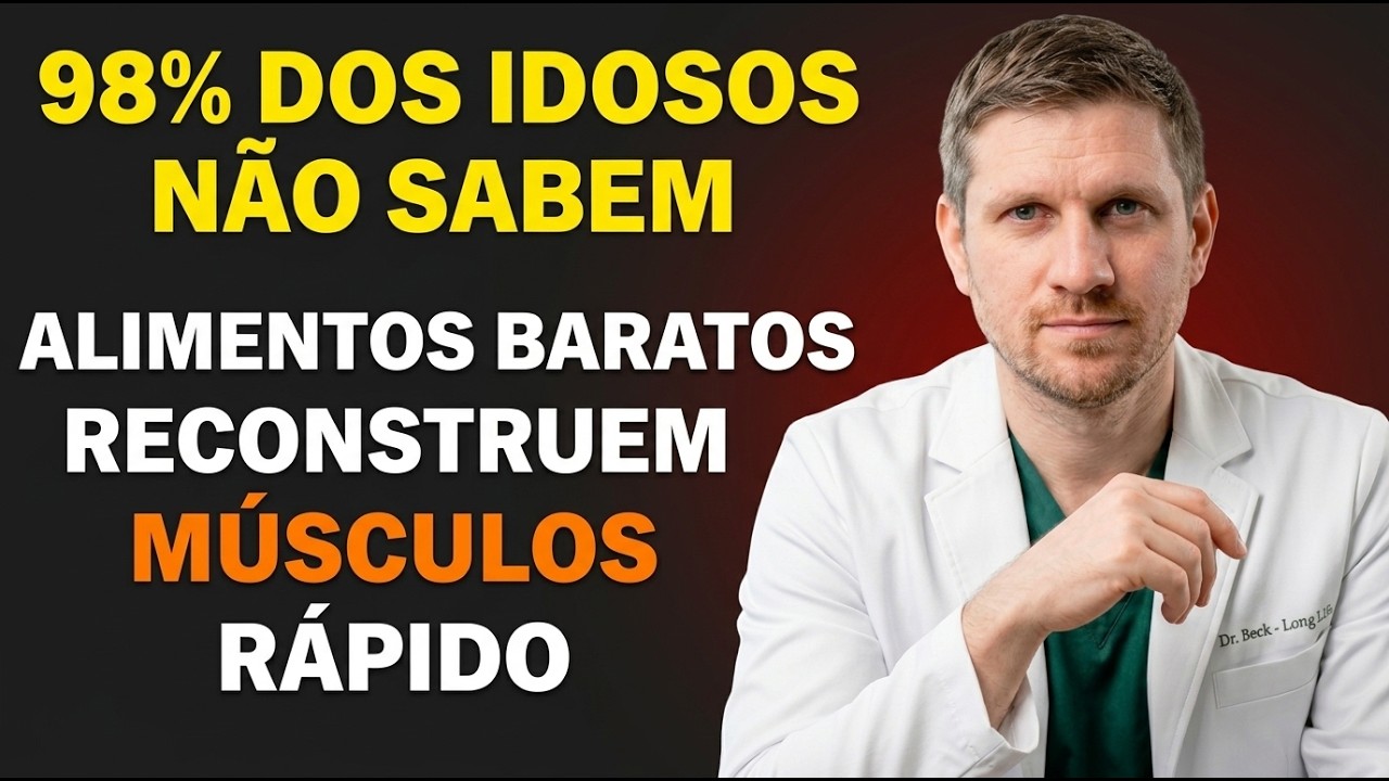 60 anos: 7 alimentos baratos com alto teor de proteína para preservar e fortalecer a massa muscular!