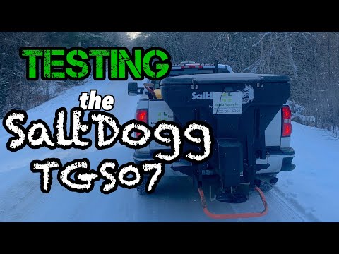 Buyers SaltDogg TGS07 Review- Will It Spread Sand and Salt/ Wet Sand/ How Much Area Can It Cover