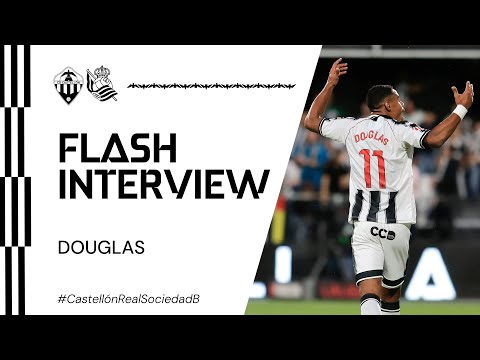 Flash Interview: Douglas tras el CD Castellón 5-4 Real Sociedad B (15-11-2025)