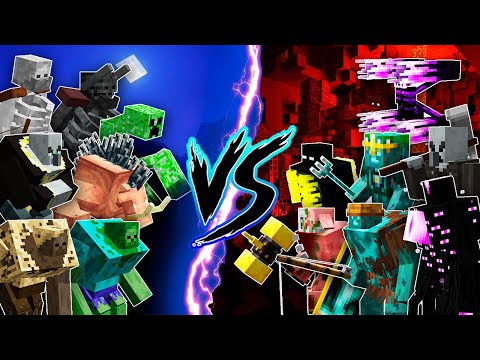 Old Mutant vs New Mutant | Minecraft Mutant Beasts and More vs Entities Mutants