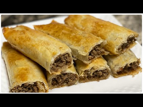 Turkish Borek Recipe With Phyllo Sheets | Beef Pastry