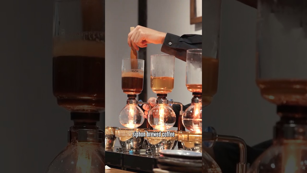 Siphon-brewed Coffee in Japan