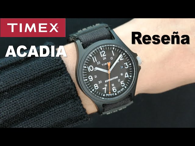 Vídeo relacionado con Timex Expedition Acadia TW4B08200 - Reloj para Hombre de 40 mm, Correa de Tela