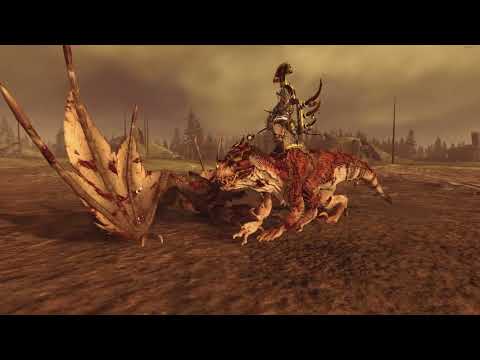 Azhag The Slaughterer VS Kroq-Gar - Total War: Warhammer 2