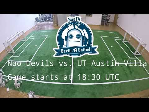 1vs1 Challenge - Nao Devils vs. UT Austin Villa @ Berlin