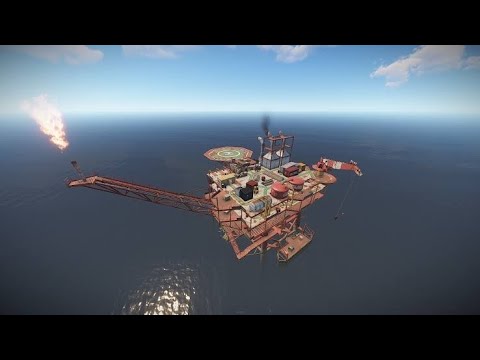 How To Take Large Oil Rig - Rust Console Tips and Tricks