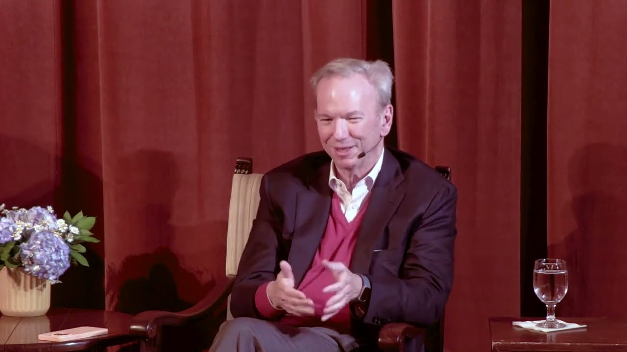 The Promise and Perils of AI: Eric Schmidt in conversation with Shaun Carver