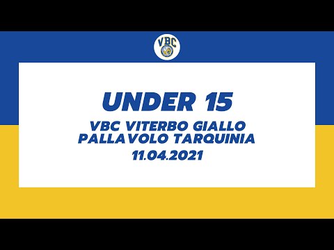 Under 15 - VBC Viterbo Giallo vs Pallavolo Tarquinia