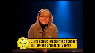 Invitation de Claire Bolduc - Télé-Don 2015