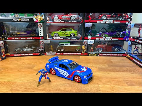 Unpacking New Fast and Furious diecast metal 1/24 scale model Jada Cars