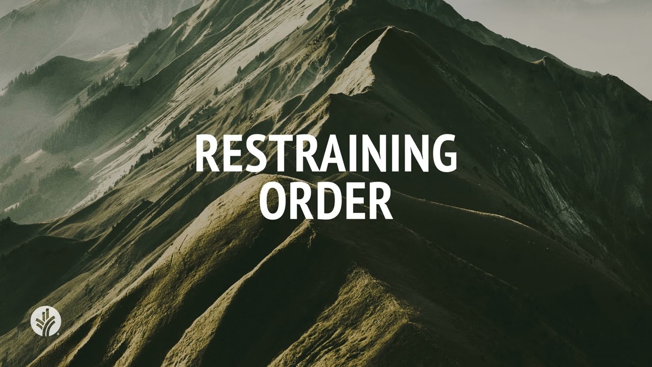 Restraining Order | Audio Reading | Our Daily Bread Devotional | November 29, 2024
