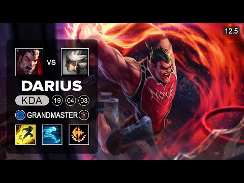 Darius Top vs Camille - EUW Grandmaster - Season 12 Patch 12.5