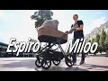 миниатюра 0 Видео о товаре Коляска 2 в 1 Espiro Miloo, Luxury Green / Темно-зеленый (04)