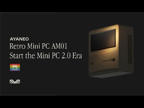 AYANEO Retro Mini PC AM01 launch event is officially underway