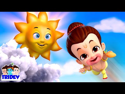 Natkhat Hanuman Cartoon, नटखट हनुमान, Hindi Nursery Rhymes for Children