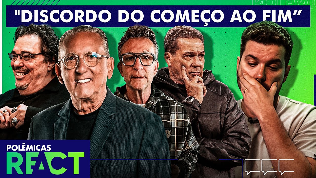 FORMIGA FICA DOIDO E PERDE A PACIÊNCIA COM GALVÃO E AMIGOS: "NADA FAZ SENTIDO" | POLÊMICAS REACT #63