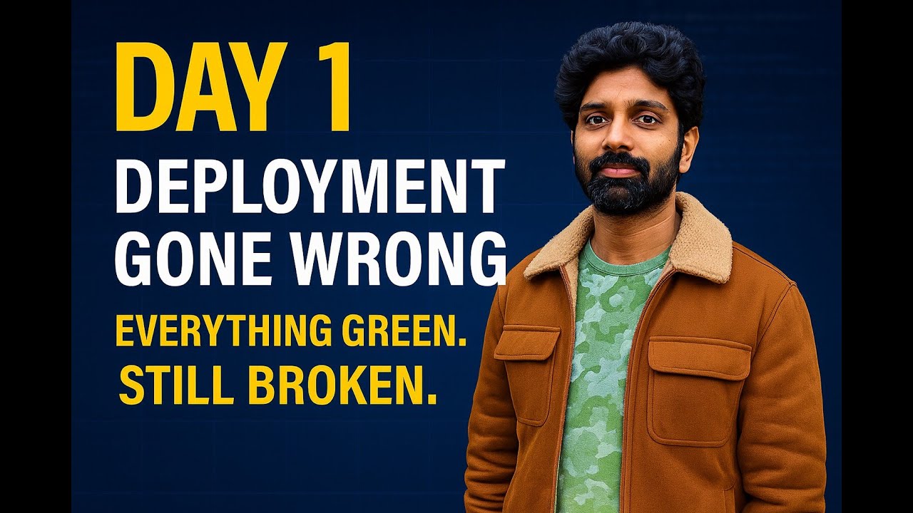 Day 1 Real DevOps Debugging: When Deployment Is Green but Production Is Wrong