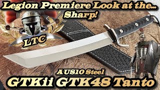 Legion Premiere Look at the GTKii GTK48 Tanto in AUS10 Steel 