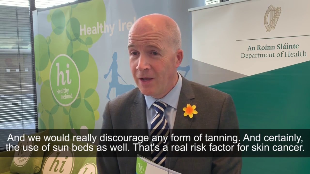 #SunSmart  Kevin O'Hagan from Irish Cancer Society
