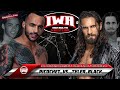 Seth Rollins Tyler Black Vs Ricochet IWA Mid South April 21 2006