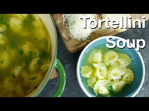 🔵 How To Make Zuppa di Tortellini (Tortellini Soup) - Le Gourmet TV