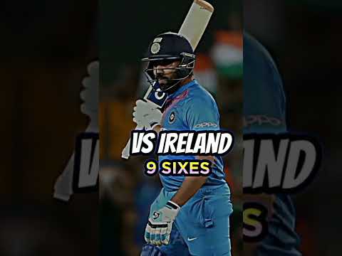 Rohit Sharma Sixes against Each Opponent ..🔥💯💙 || #shorts
