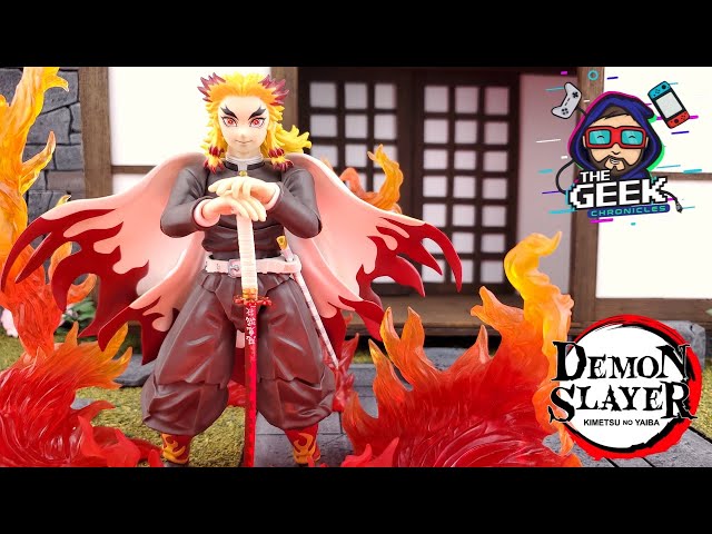Vídeo relacionado con Chibi Masters Bandai Figura Coleccionable de Kyojuro Rengoku Demon Slayer de 8 cm del Anime y Manga Demon Slayer, Anime