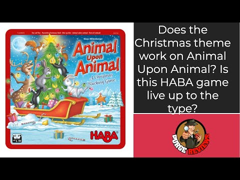 The Purge: # 3012 Animal Upon Animal: Christmas Edition: Does this stacking game add anything new from the base game?