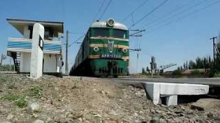 preview picture of video 'Freight Train Товарный поезд Электровоз ВЛ8 - 1720'