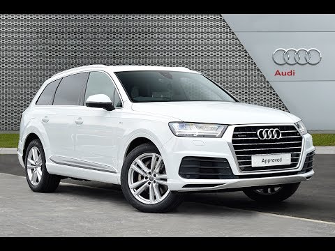 AUDI Q7 TDI QUATTRO S LINE WHITE 2015