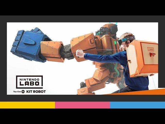 Vídeo relacionado con Nintendo Labo (Laboratorio Juguete-con 02: Robot Kit - Interruptor
