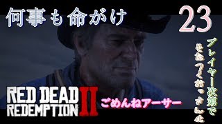 【ゲーム実況】RED DEAD REDEMPTION2 #23