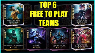 Top 6 Free To Play Teams And How To Play Them 2023 Injustice 2 Mobile