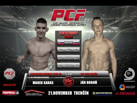 PCF 13 Marek KARAS vs. Ján BOROŇ