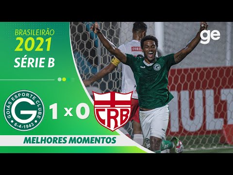 Gols e lances de Goiás x CRB