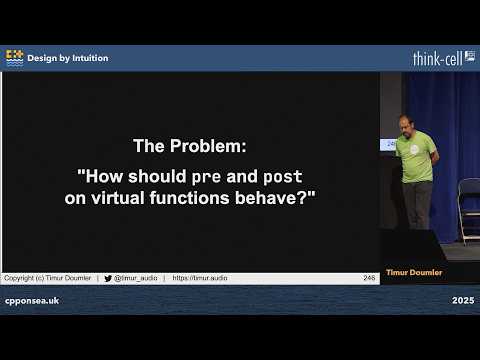 Lightning Talk: Design by Intuition - Timur Doumler - C++ on Sea 2025